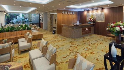 Sảnh chờ tại khách sạn Nesta