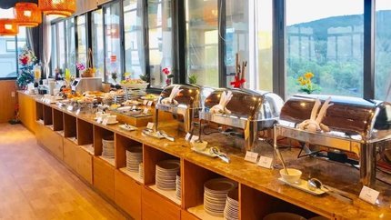 Buffet sáng tại nhà hàng