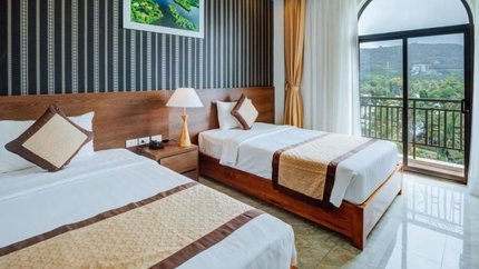 Không gian hạng phòng Deluxe