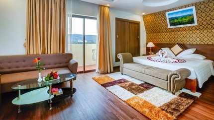 Phòng rộng rãi, đầy đủ tiện ích