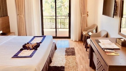 Phòng với bố trí với 1 giường đôi