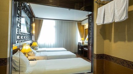 Căn phòng cực kì rộng rãi