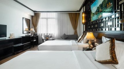 Không gian phòng rộng rãi