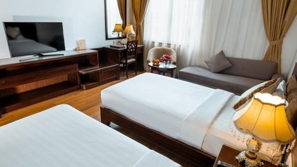 Phòng được trang bị đầy đủ tiện nghi