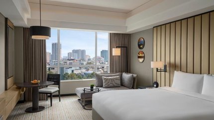 Phòng có view hướng ra thành phố tuyệt đẹp