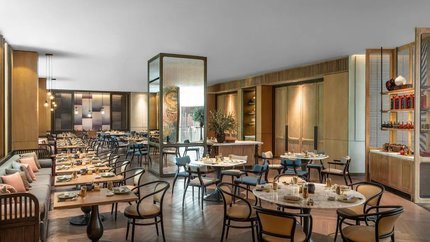 Nhà hàng thiết kế sang trọng