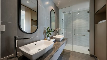 Phòng tắm Garden Pool Villa - 1 Bedroom