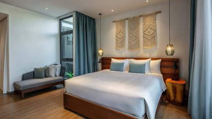 Phòng được bày trí sang trọng