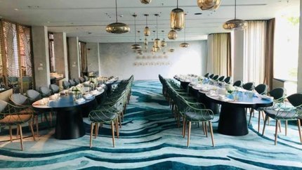 Không gian nhà hàng sang trọng