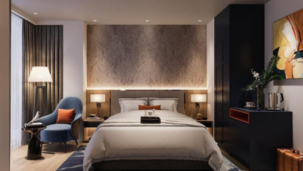 Phòng Deluxe của Ngân Hà Hotel