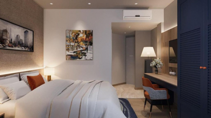 Phòng Deluxe No Window của khách sạn Ngân Hà 3*