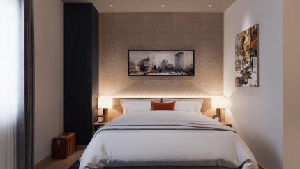 Phòng Premium Deluxe  của Ngân Hà Sài Gòn 3* Hotel