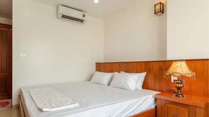 Căn phòng rộng rãi, thoáng mát