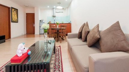 Phòng có tông màu bắt mắt