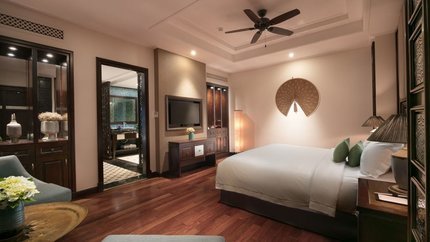 Thiết kế bắt mắt của phòng Suite