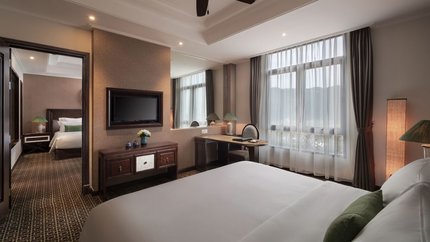 Không gian tiện nghi của phòng Family