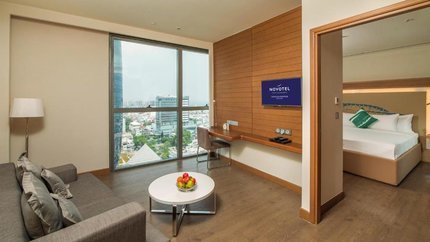 Không gian phòng rộng rãi