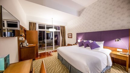 Căn phòng với thiết kế độc đáo