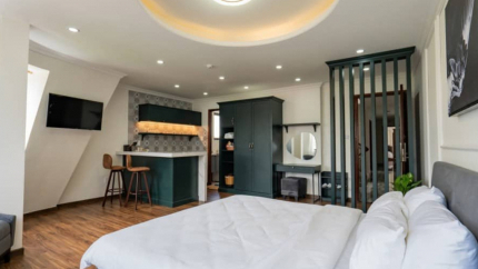Phòng Studio Double Suite Tại N'Queen Villa