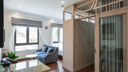 Phòng Studio Family Tại N'Queen Villa