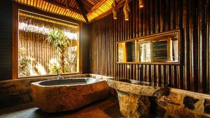 Tận hưởng không gian thư giãn với bồn tắm thiết kế mới lạ