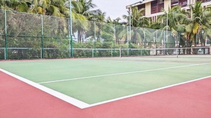 Sân thể thao tại khu nghỉ dưỡng