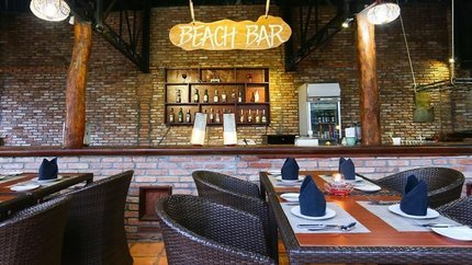 Sảnh cafe thư giãn thoải mái