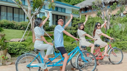 Đạp xe Onsen Villa Hoà Bình 3*