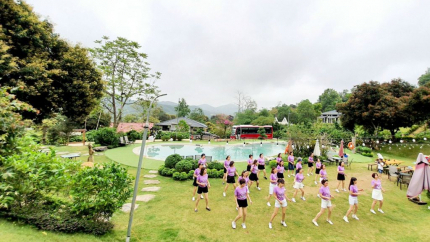 Vui chơi tại khu nghỉ dưỡng Onsen Hoà Bình