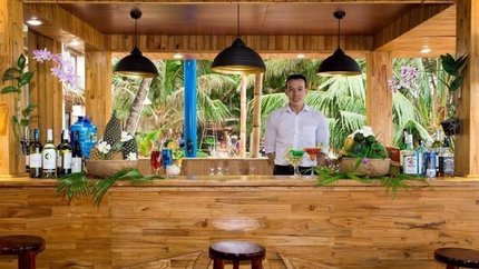 Quầy bar resort