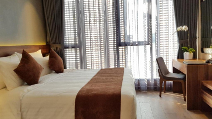 Phòng Deluxe Double/Twin with Window Orchid Boutique Hotel & Apartment