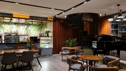 Quán cafe tại Orchid Boutique Apartment