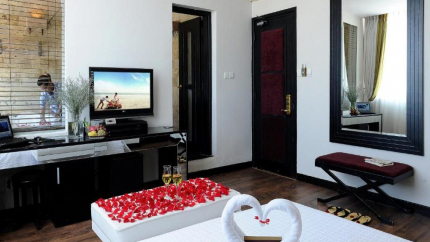 Phòng Romantic Khách sạn Orchid Huế