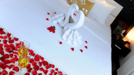 Phòng Romantic Khách sạn Orchid Huế