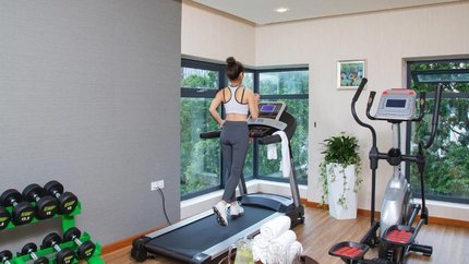 Phòng gym hiện đại