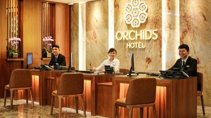 Quầy lễ tân khách sạn