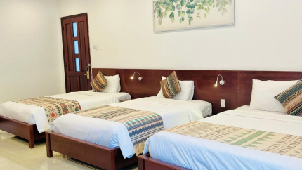 Phòng Deluxe Triple tại Ori Hotel