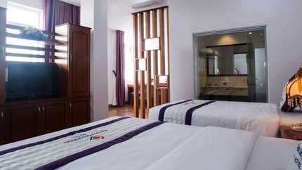 Gam màu trắng tạo cảm giác dễ chịu