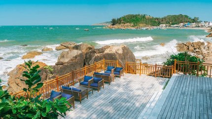 Quầy Bar Bên Bờ Biển