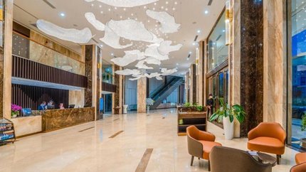 Khu vực sảnh khách sạn