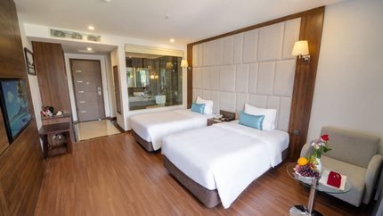 Phòng trang bị đầy đủ tiện nghi