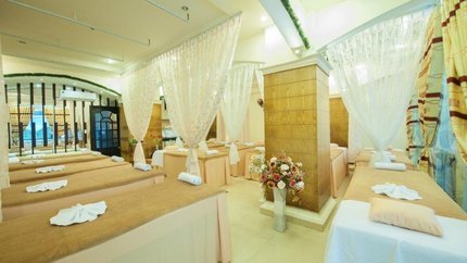 Không gian spa yên tĩnh