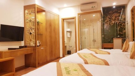 Phòng ốc sang trọng đầy đủ tiện ích.