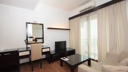 Căn phòng với đầy đủ tiện nghi