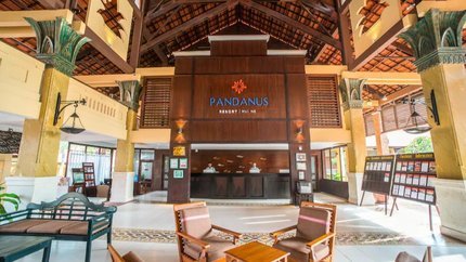 Khu vực lễ tân rộng lớn