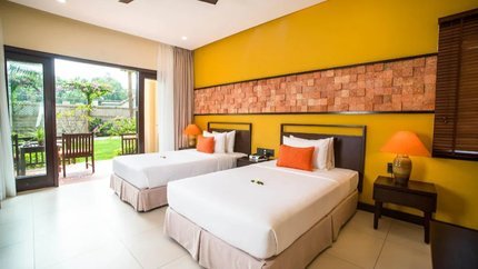 Phòng có view hướng ra sân vườn