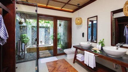 Phòng tắm được thiết kế mửo độc đáo