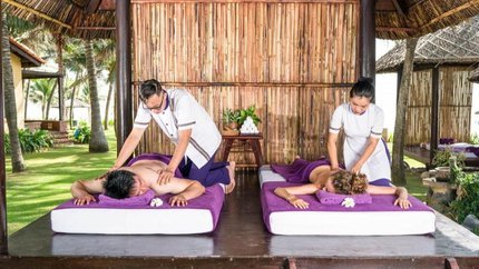 Khu vực spa thư giãn