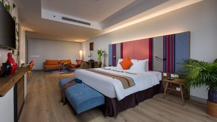 Không gian phòng rộng rãi