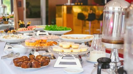 Bàn tiệc tại nhà hàng